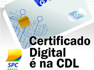 Certificado Digital é na CDL