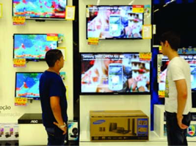 TVs lideram intenções de compra para o Natal