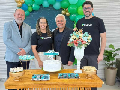 Sicoob Sul Nova Igua&ccedil;u celebra tr&ecirc;s anos de atua&ccedil;&atilde;o e consolida parceria com a CDL NI